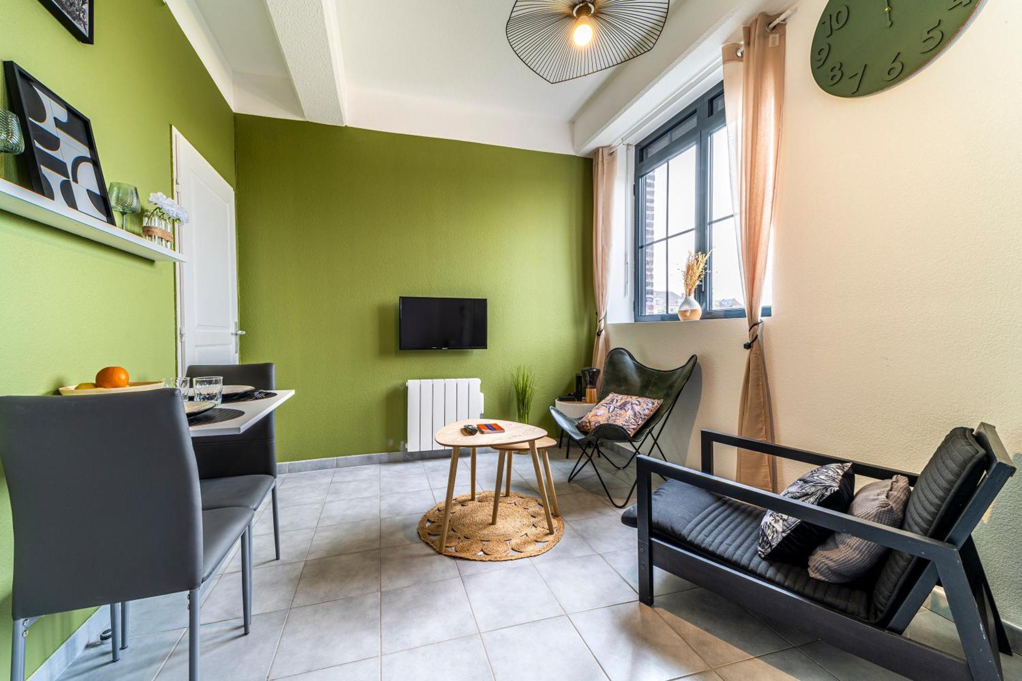 Stay Cosy Lille I Tourcoing - Appartement - Hypercentre - Parking Securise - Wifi - Netflix - Cuisine Экстерьер фото